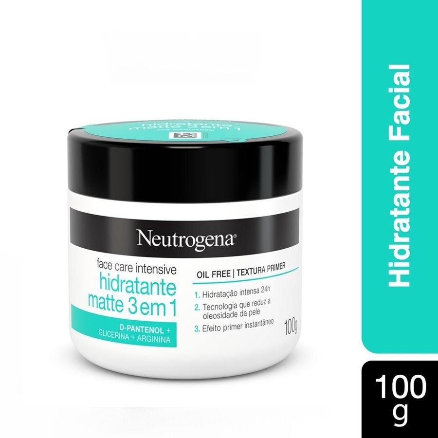 large-638043124064880082-818243_6.jpg Neutrogena Face Care Intensive Hidratante Matte 3 Em 1 100g - Imagem 1