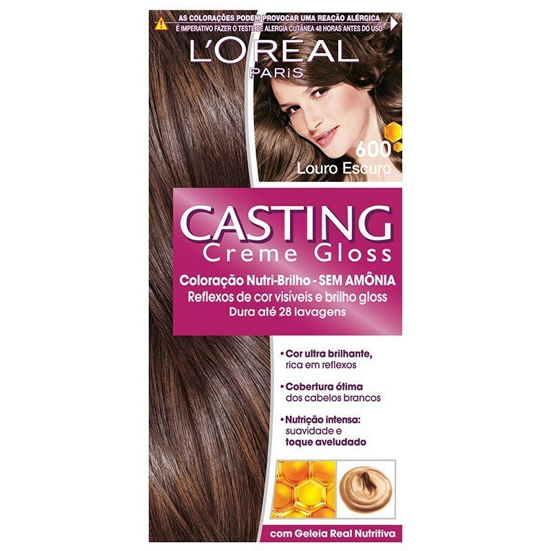 Tinta De Cabelo Casting Creme Gloss L’oréal Paris - 600 Louro Escuro